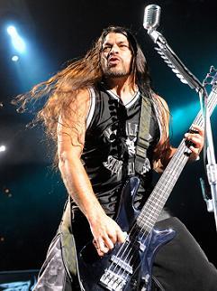 Rob Trujillo na koncertě